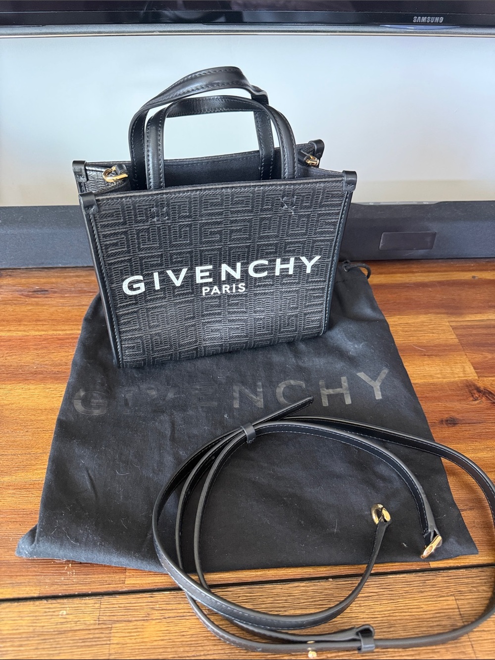 Givenchy Bag with cross body strap and dust bag